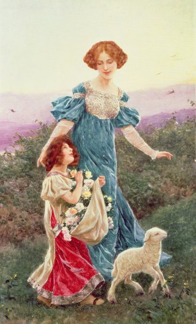 Primavera (de un conjunto de las Cuatro Estaciones) de Cesare Saccaggi